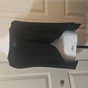 Beyond Yoga women's dark grey tie back Sleeveless Top